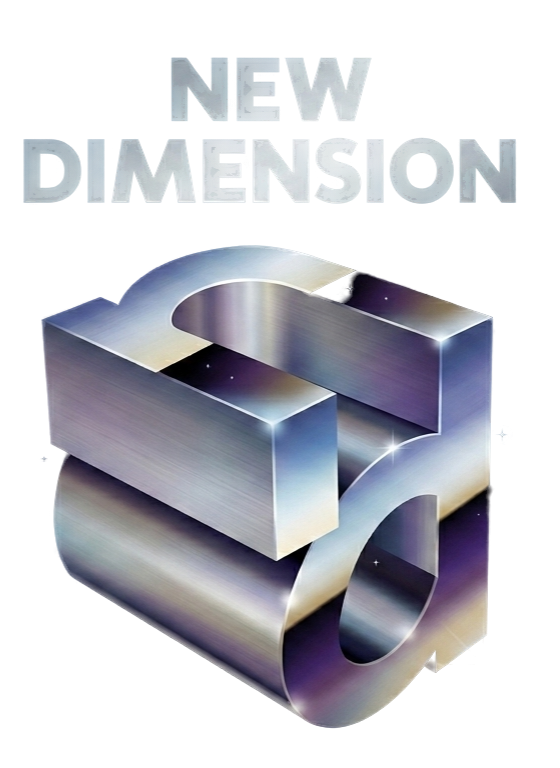 New Dimension Home Video logo, as seen on the cover and intro of their VHS releases